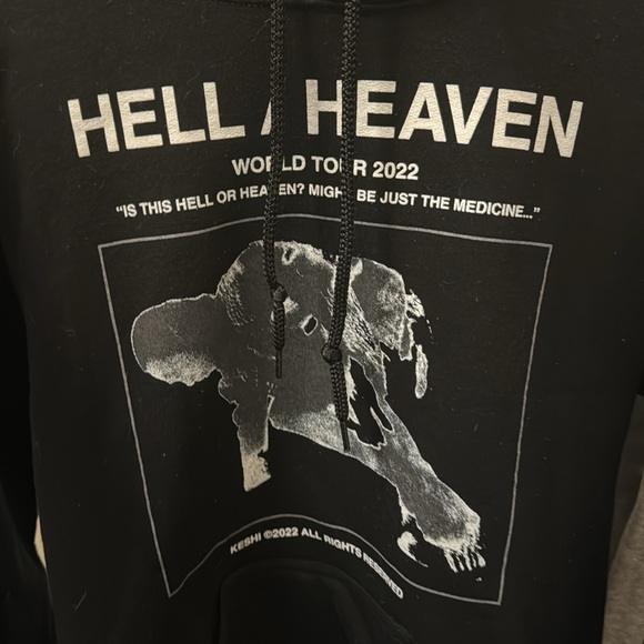 Keshi Hell/Heaven World Tour 2022 Hoodie Merch - Picture 2 of 4